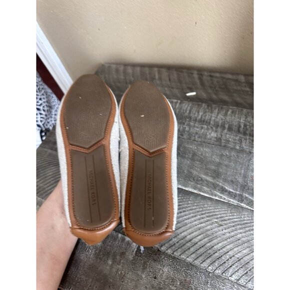 Michael Kors Lillie Canvas and Leather Moccasin Women’s 6.5 M - Picture 5 of 5